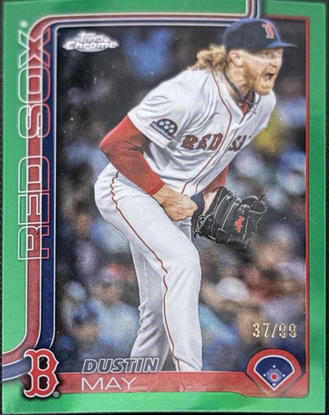 Dustin May [Green Wave Refractor] #USC80