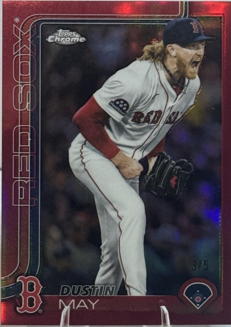 Dustin May [Red Refractor] #USC80