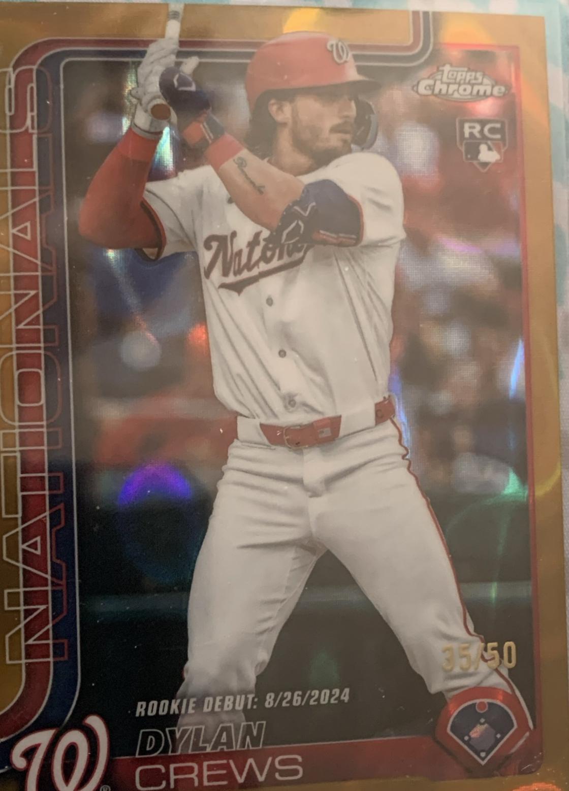 Dylan Crews [Gold Lava Refractor] #USC190