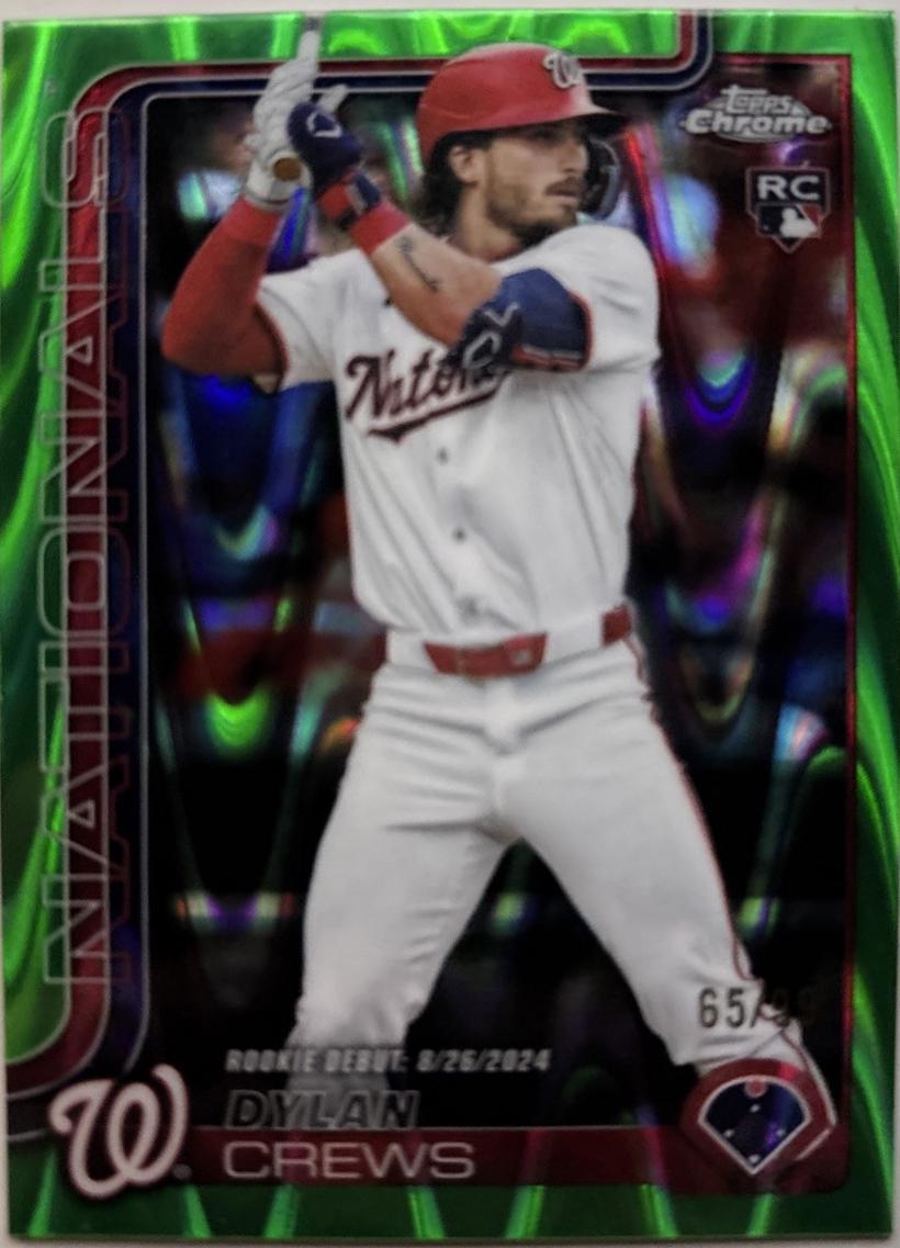Dylan Crews [Green Lava Refractor] #USC190