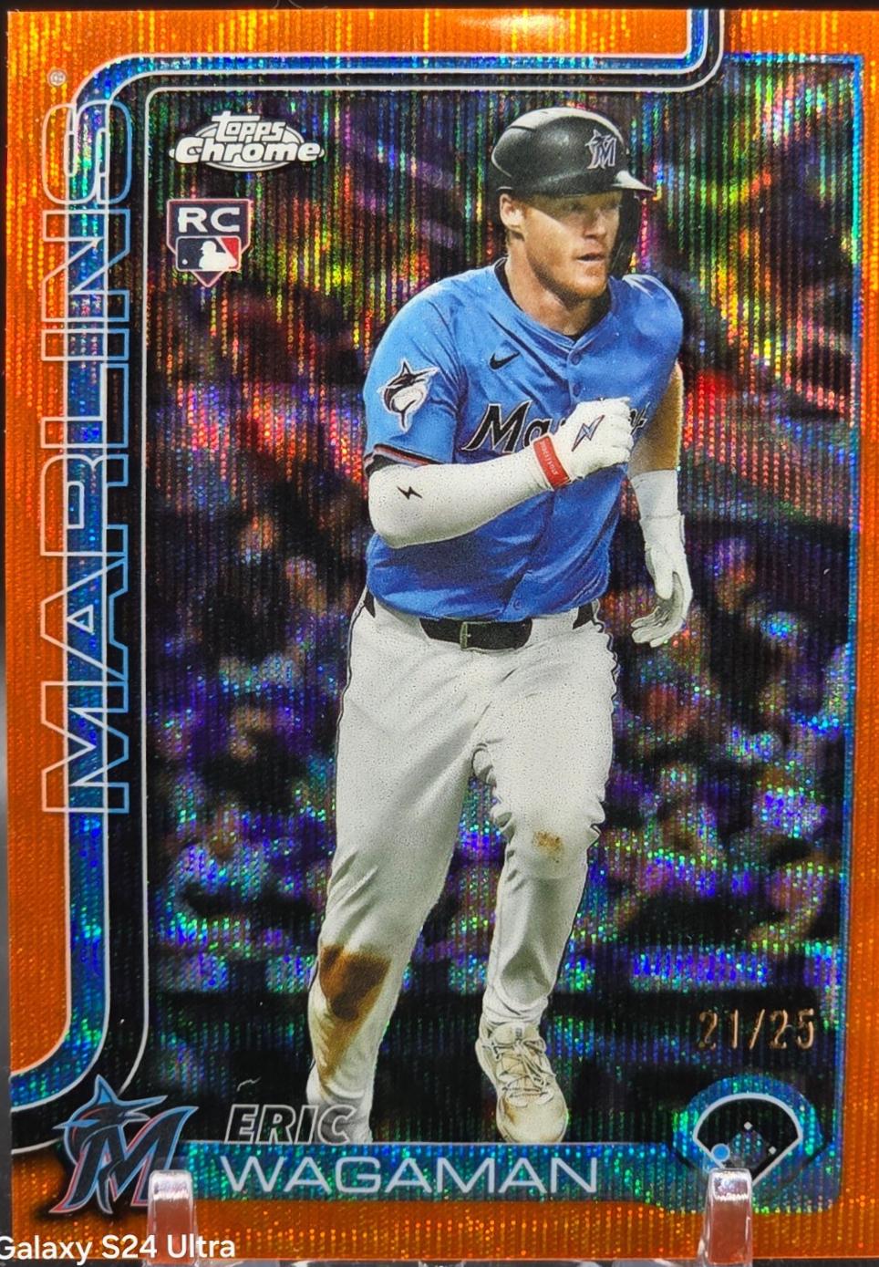 Eric Wagaman [Orange Wave Refractor] #USC56