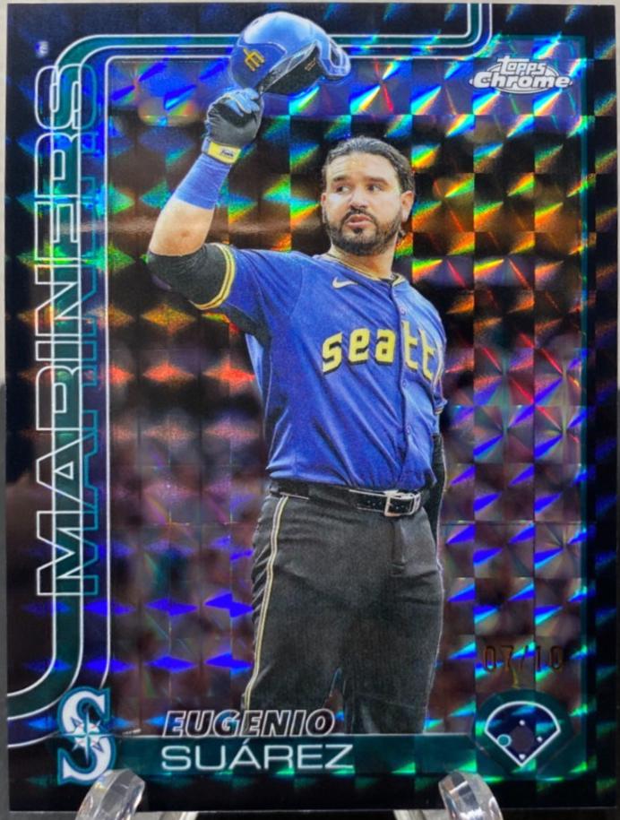 Eugenio Suarez [Black Geometric Refractor] #USC125