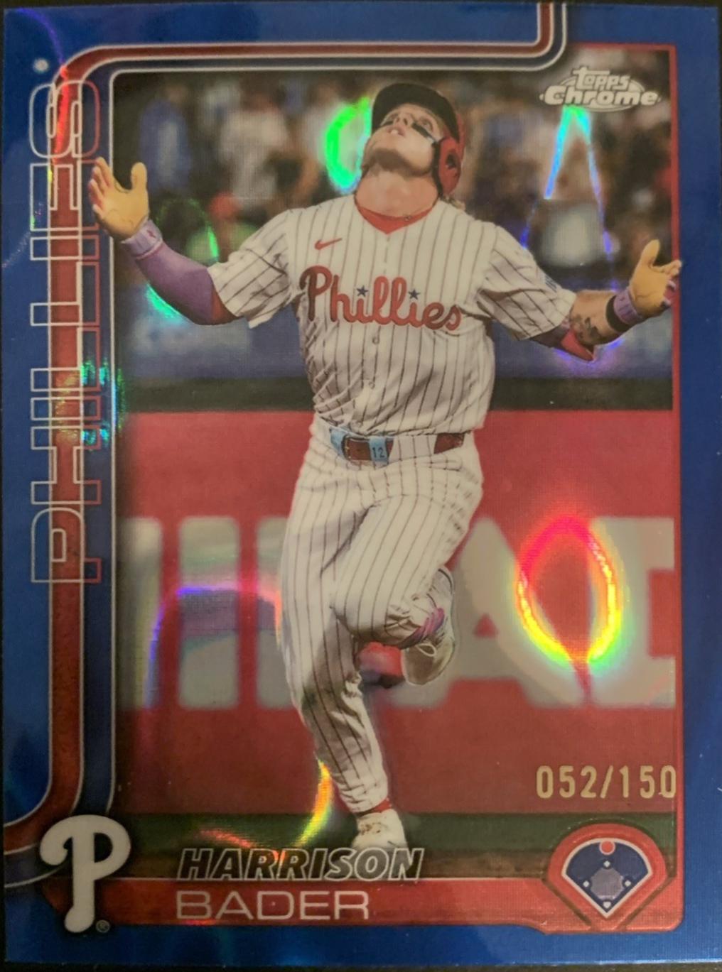 Harrison Bader [Blue Lava Refractor] #USC32
