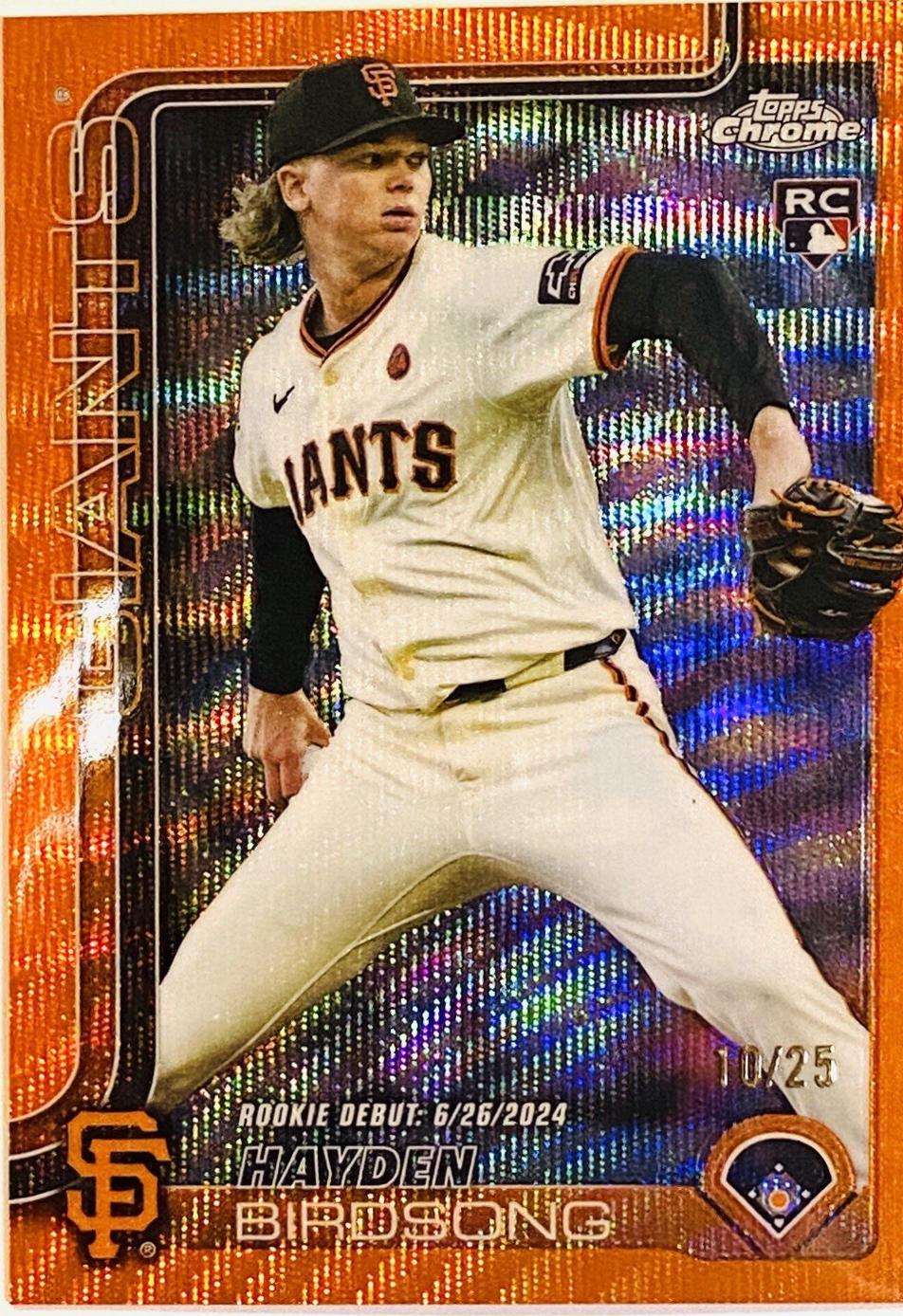 Hayden Birdsong [Orange Wave Refractor] #USC159