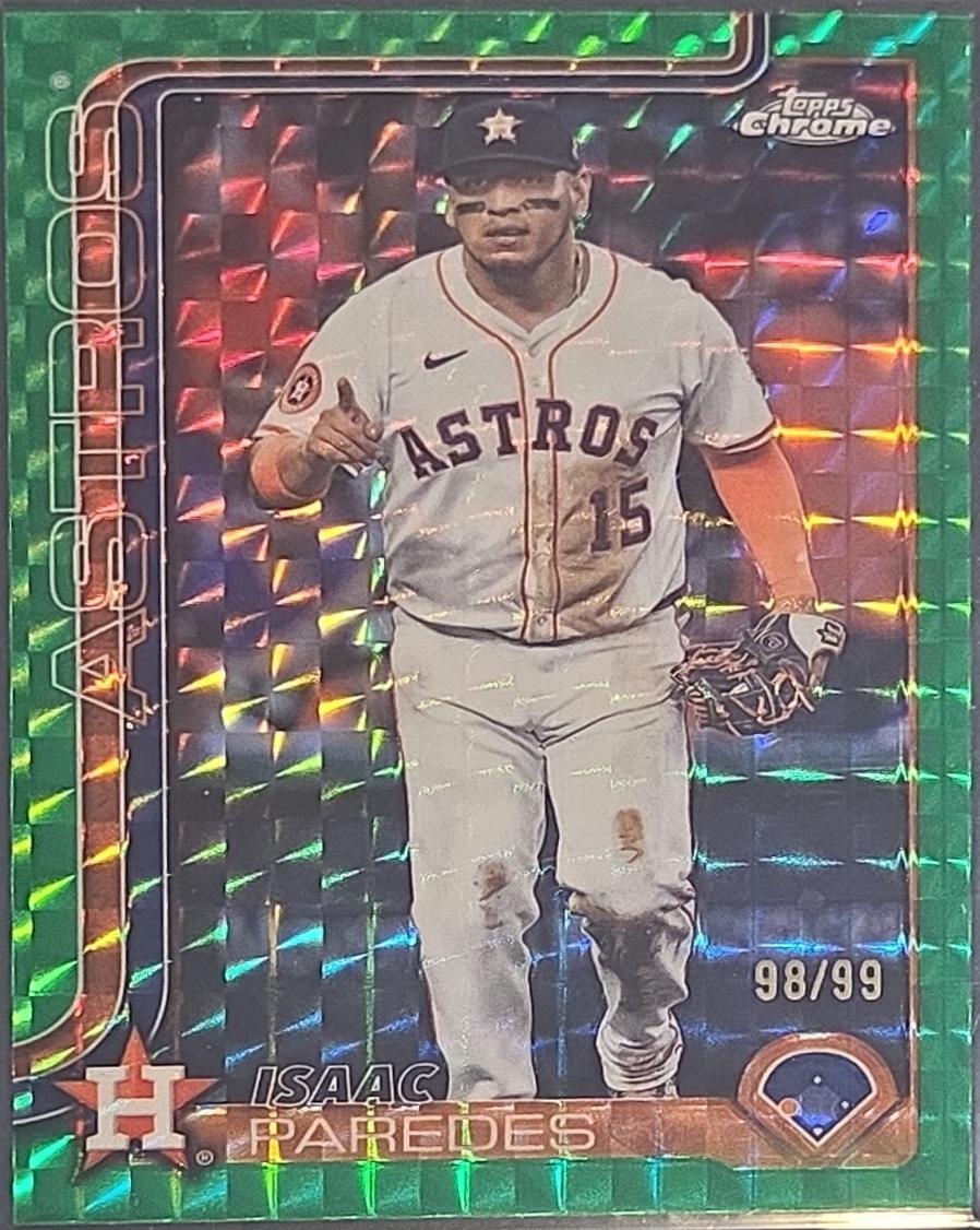 Isaac Paredes [Green Geometric Refractor] #USC29