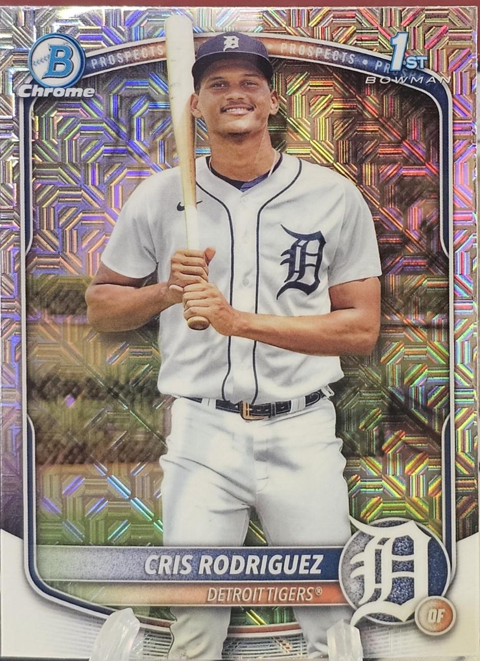 Cris Rodriguez [Rose Gold Mojo Mega Refractor] #BCP-250