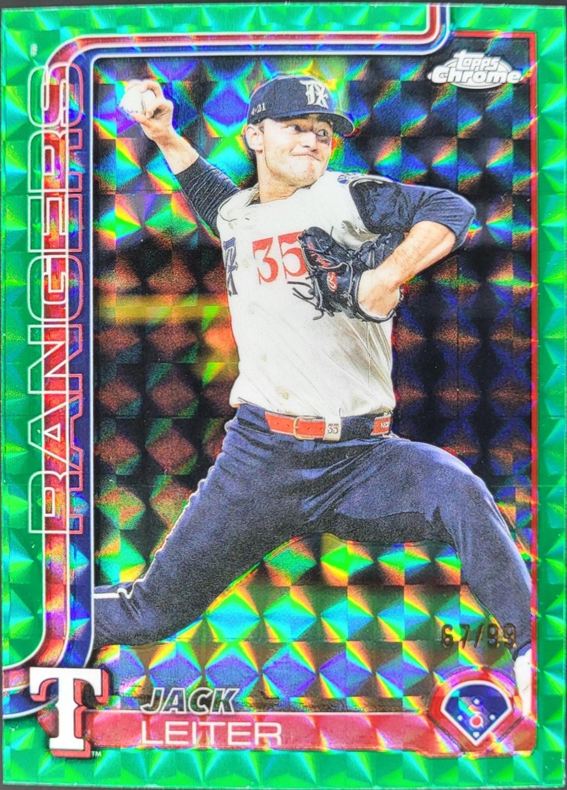 Jack Leiter [Green Geometric Refractor] #USC42