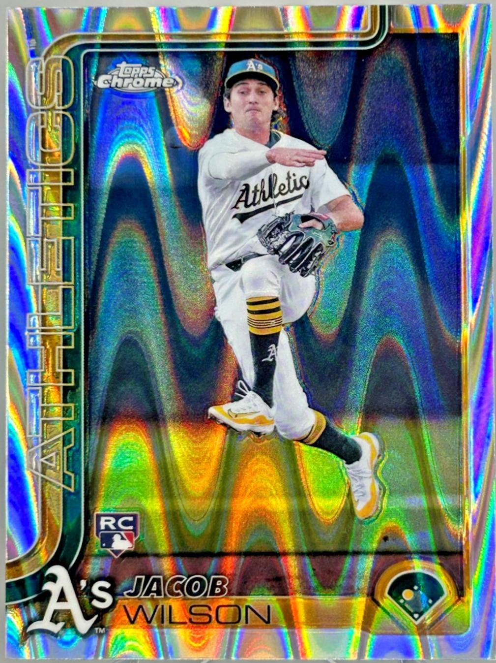 Jacob Wilson [Orange Lava Refractor] #USC150