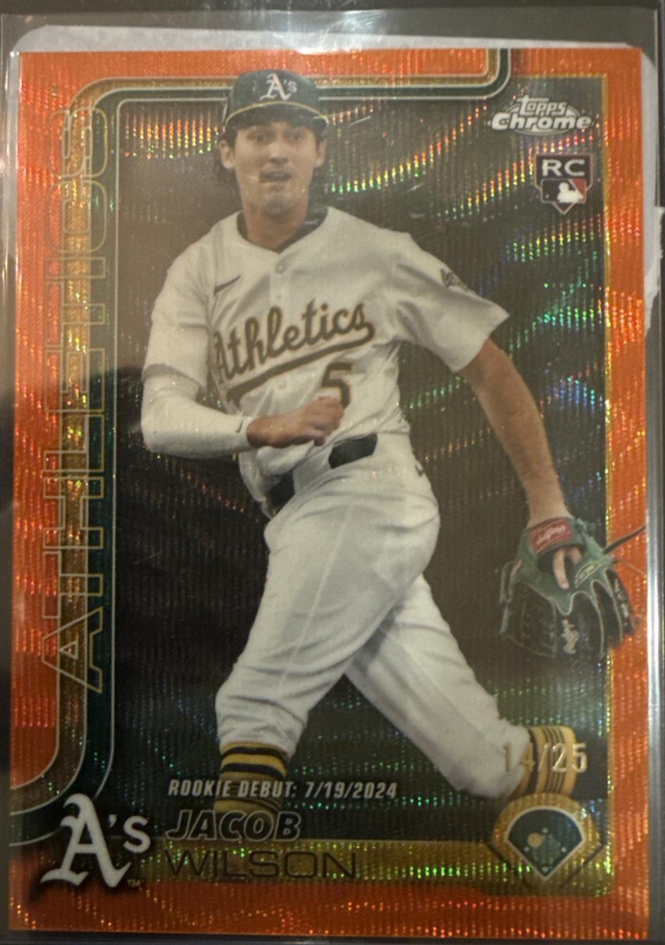 Jacob Wilson [Orange Wave Refractor] #USC150