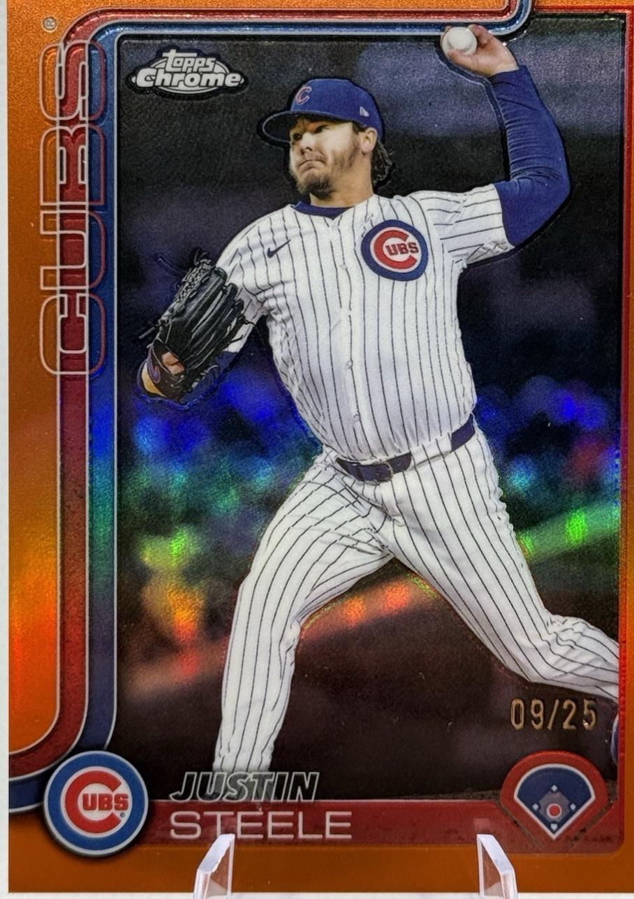 Justin Steele [Orange Refractor] #USC3