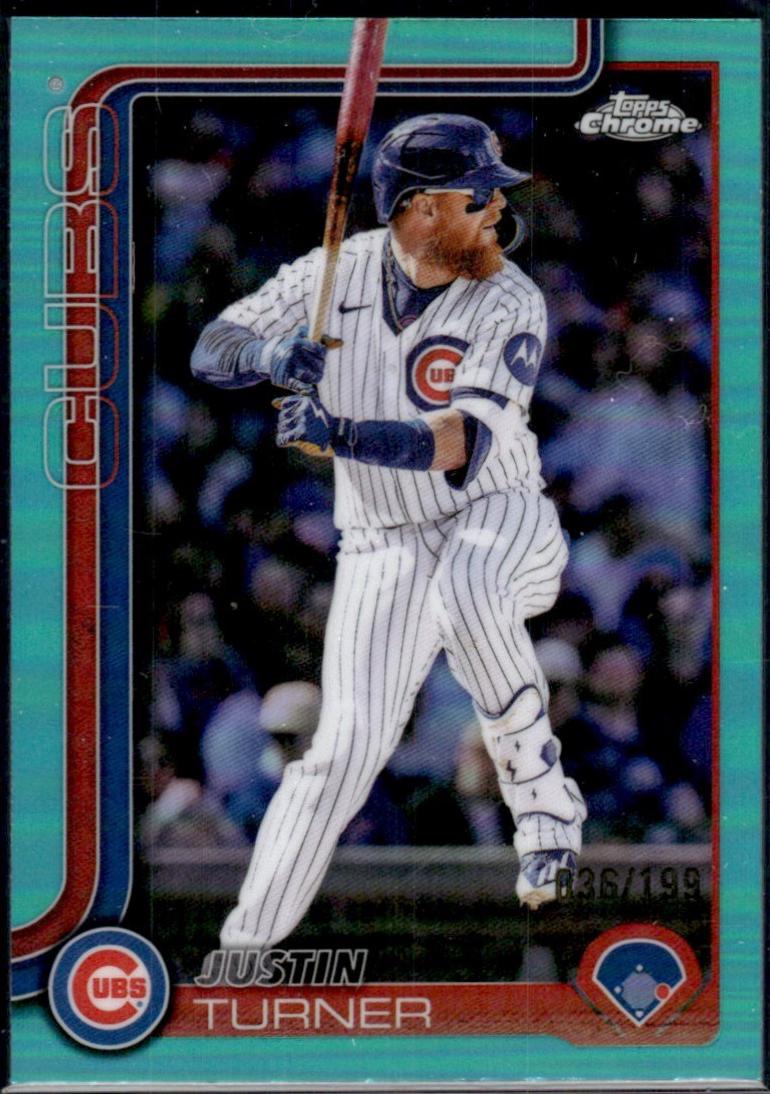 Justin Turner [Aqua Refractor] #USC170