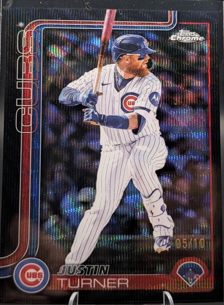 Justin Turner [Black Wave Refractor] #USC170