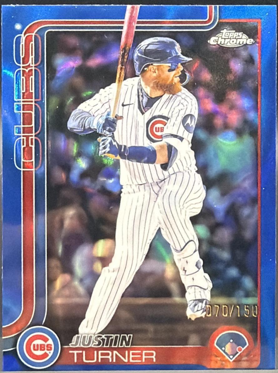 Justin Turner [Blue Lava Refractor] #USC170