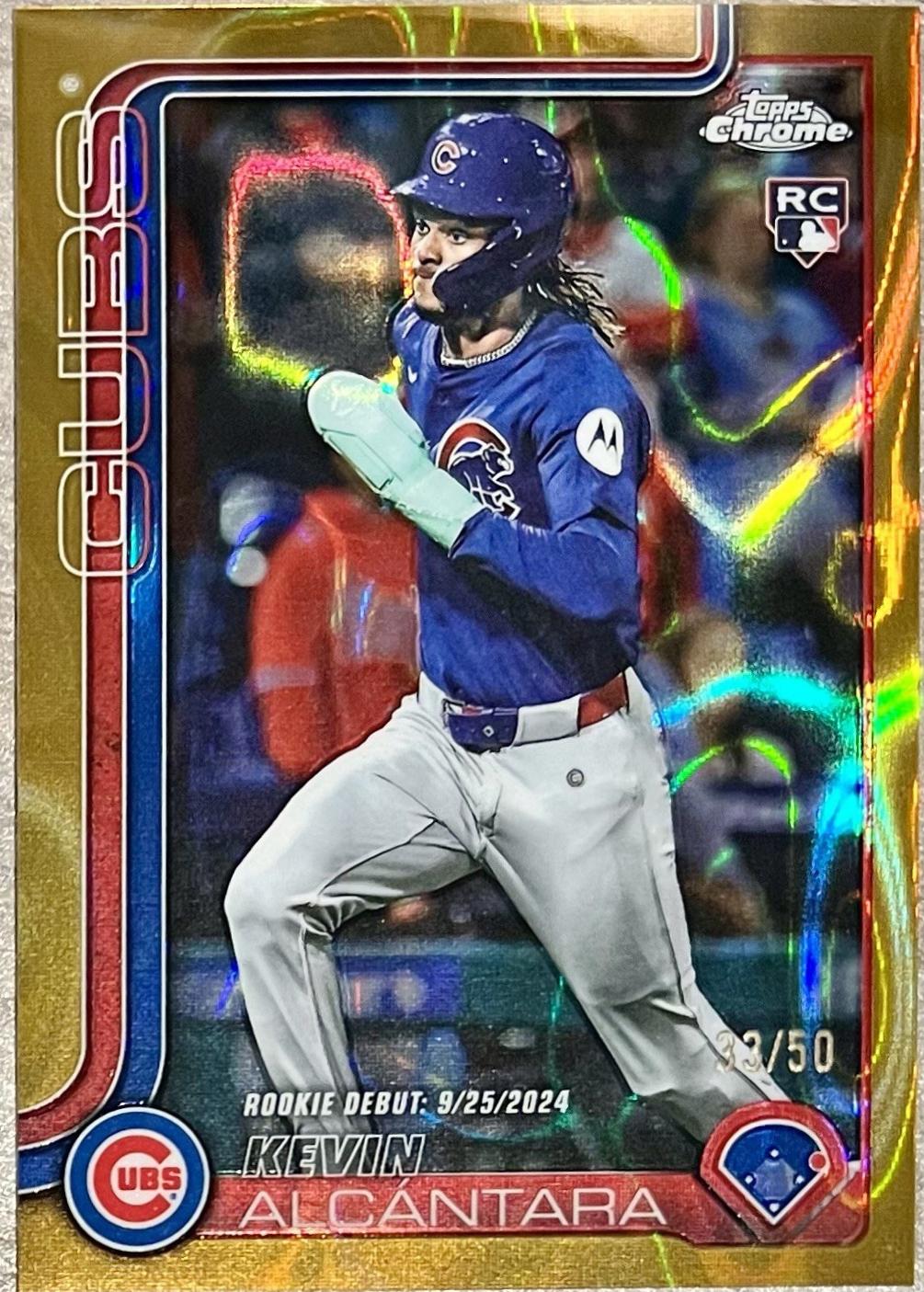 Kevin Alcantara [Gold Lava Refractor] #USC25
