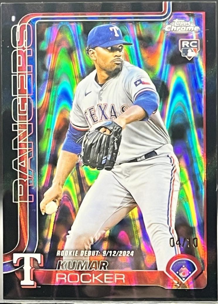 Kumar Rocker [Black Refractor] #USC160