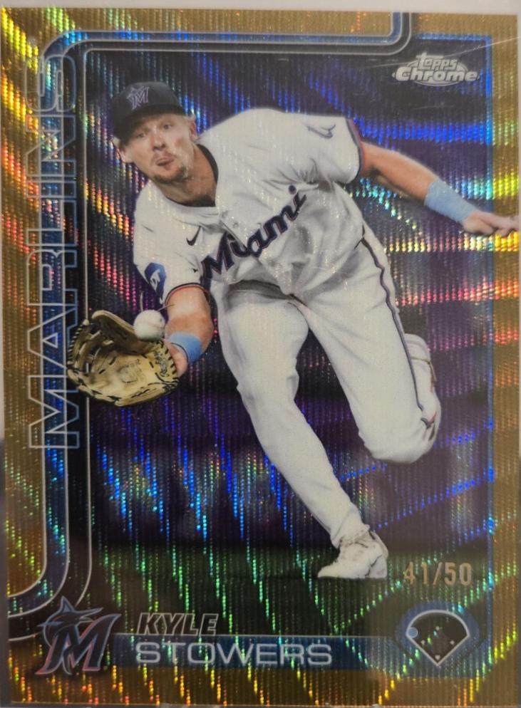 Kyle Stowers [Gold Wave Refractor] #USC50