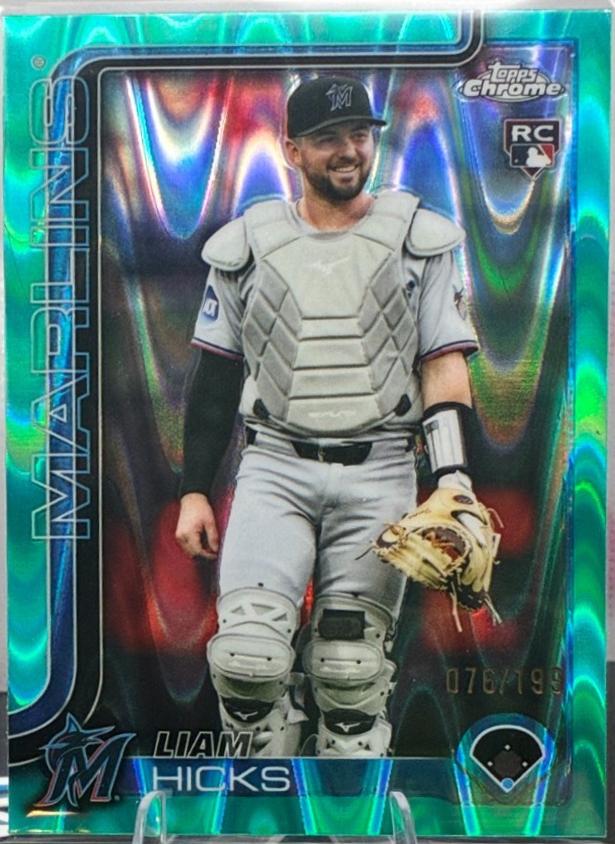 Liam Hicks [Aqua RayWave Refractor] #USC86