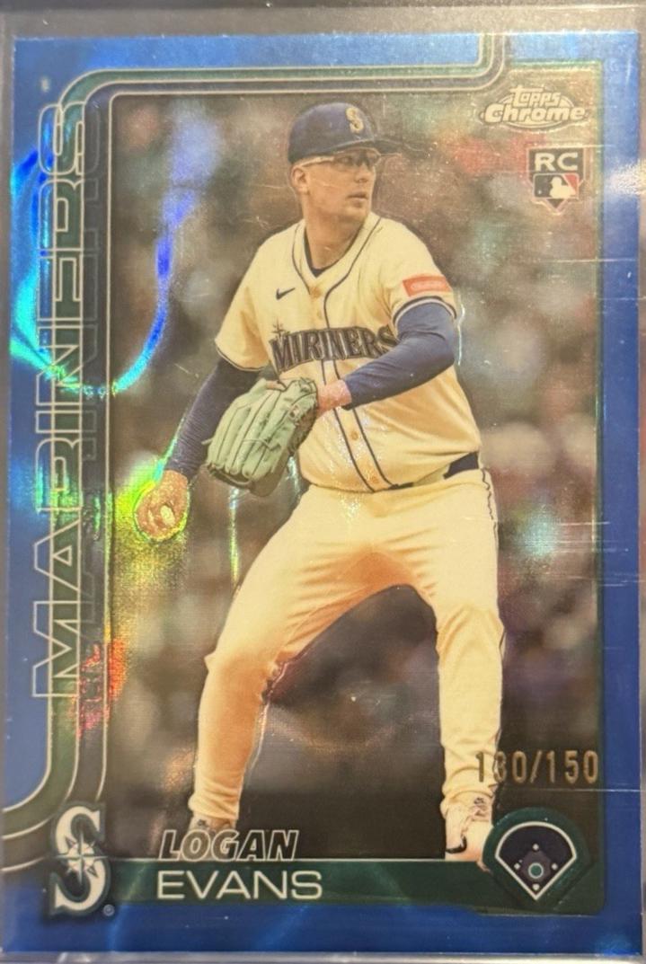 Logan Evans [Blue Wave Refractor] #USC194