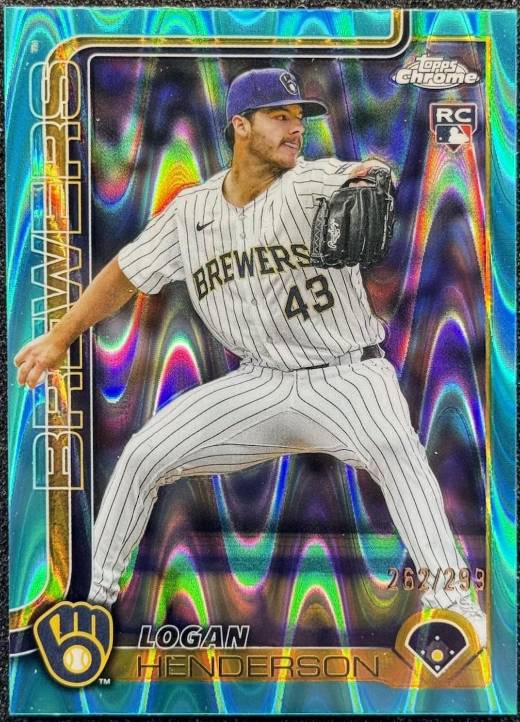 Logan Henderson [Aqua RayWave Refractor] #USC65