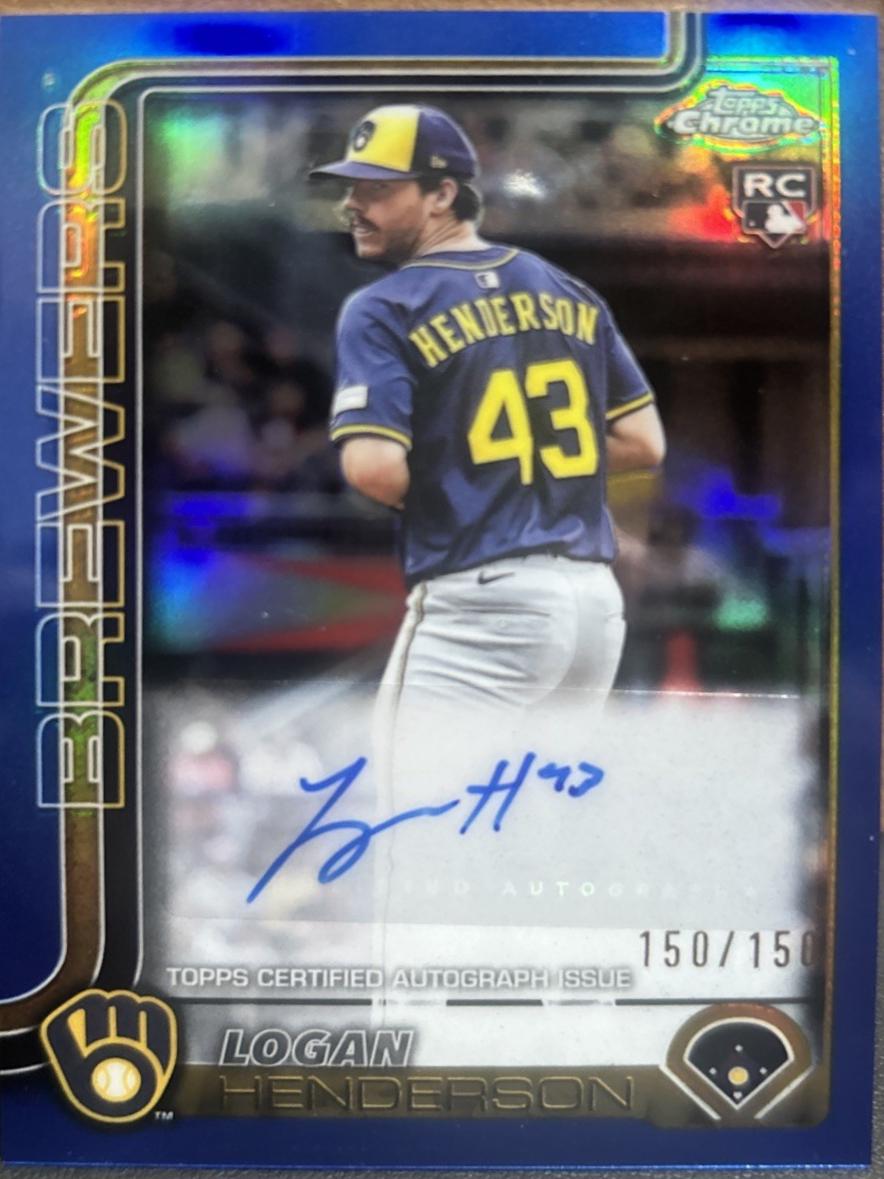 Logan Henderson [Blue Refractor] #USC65