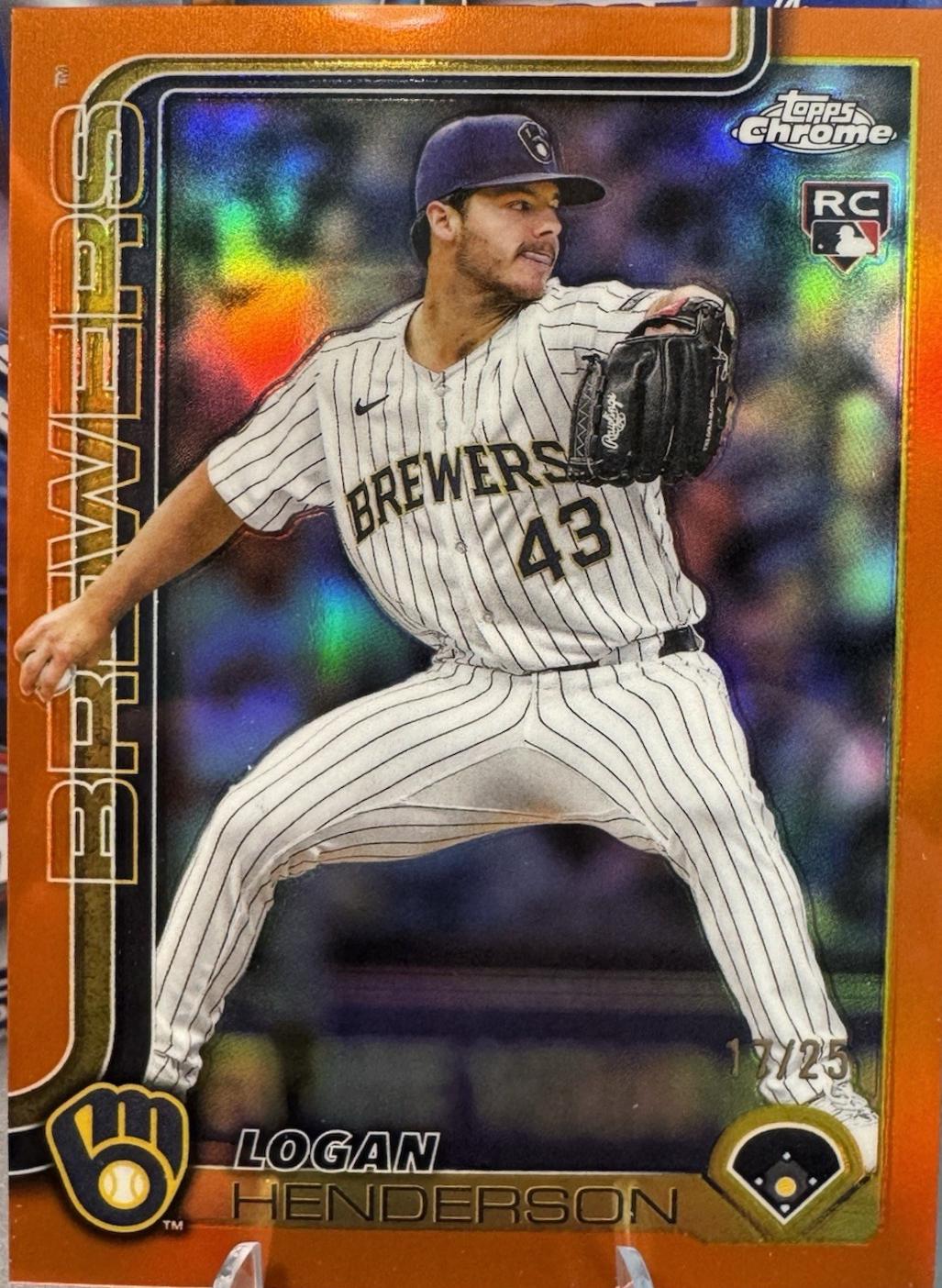Logan Henderson [Orange Refractor] #USC65