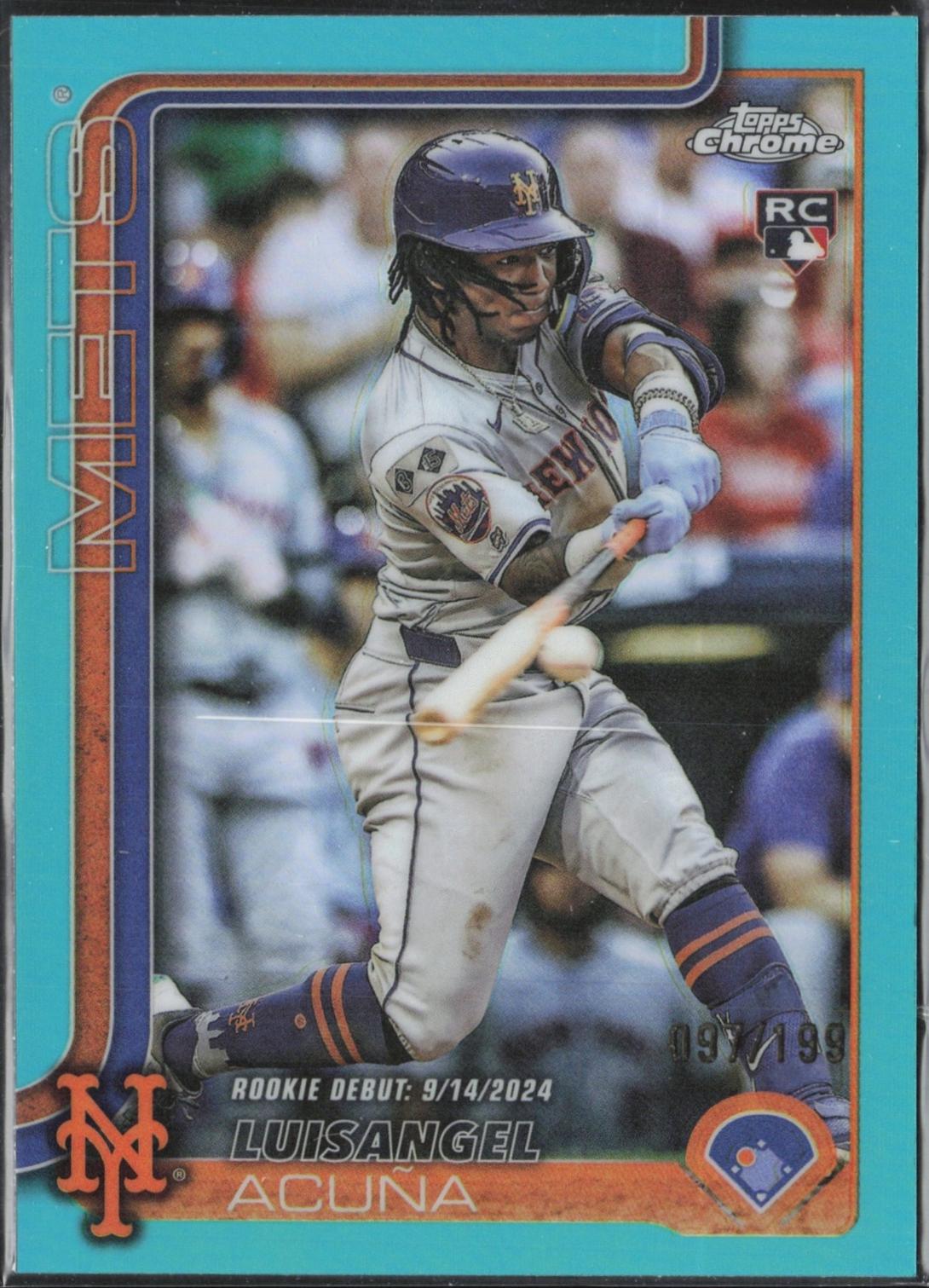 Luisangel Acuna [Aqua Refractor] #USC53