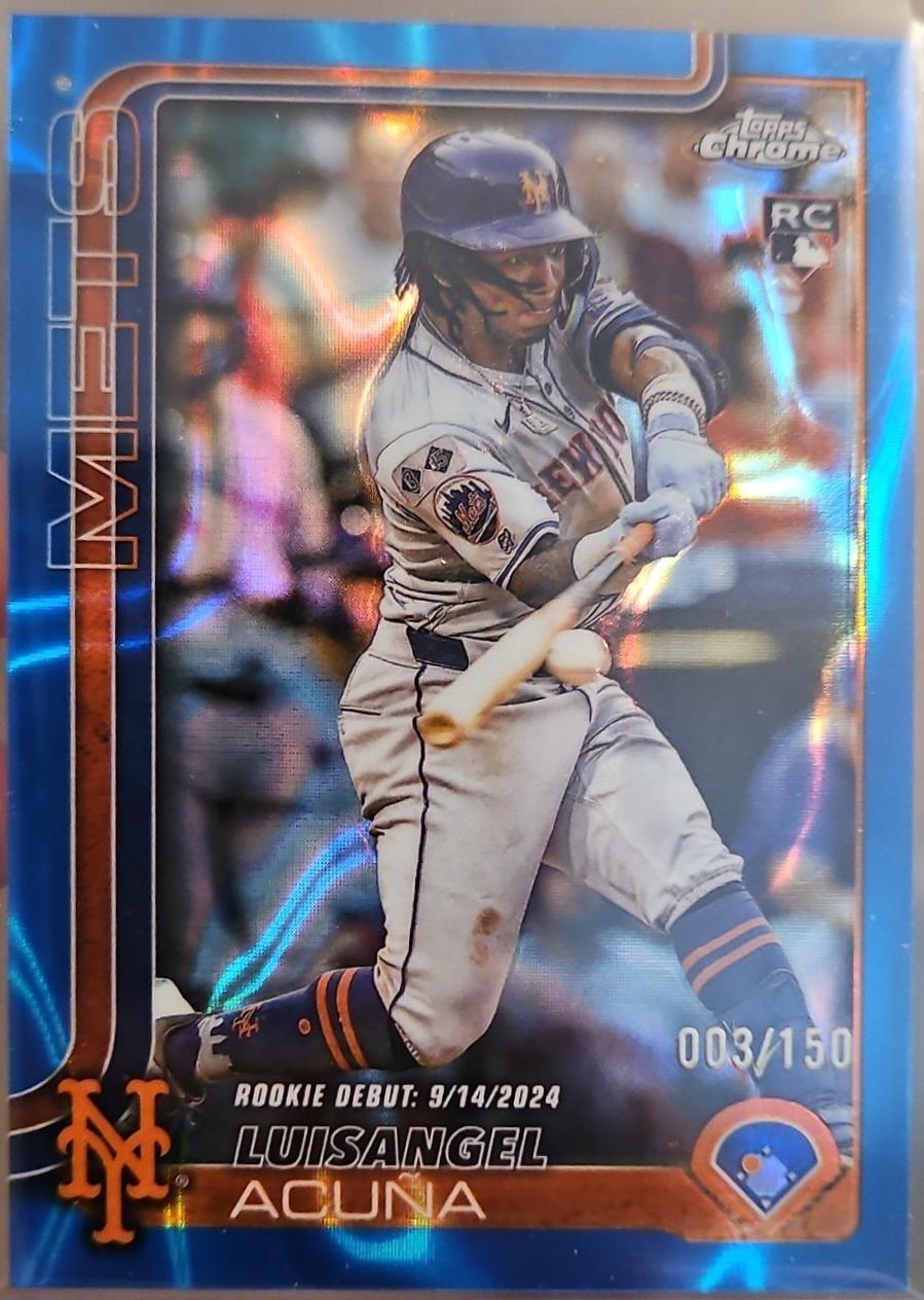 Luisangel Acuna [Blue Lava Refractor] #USC53
