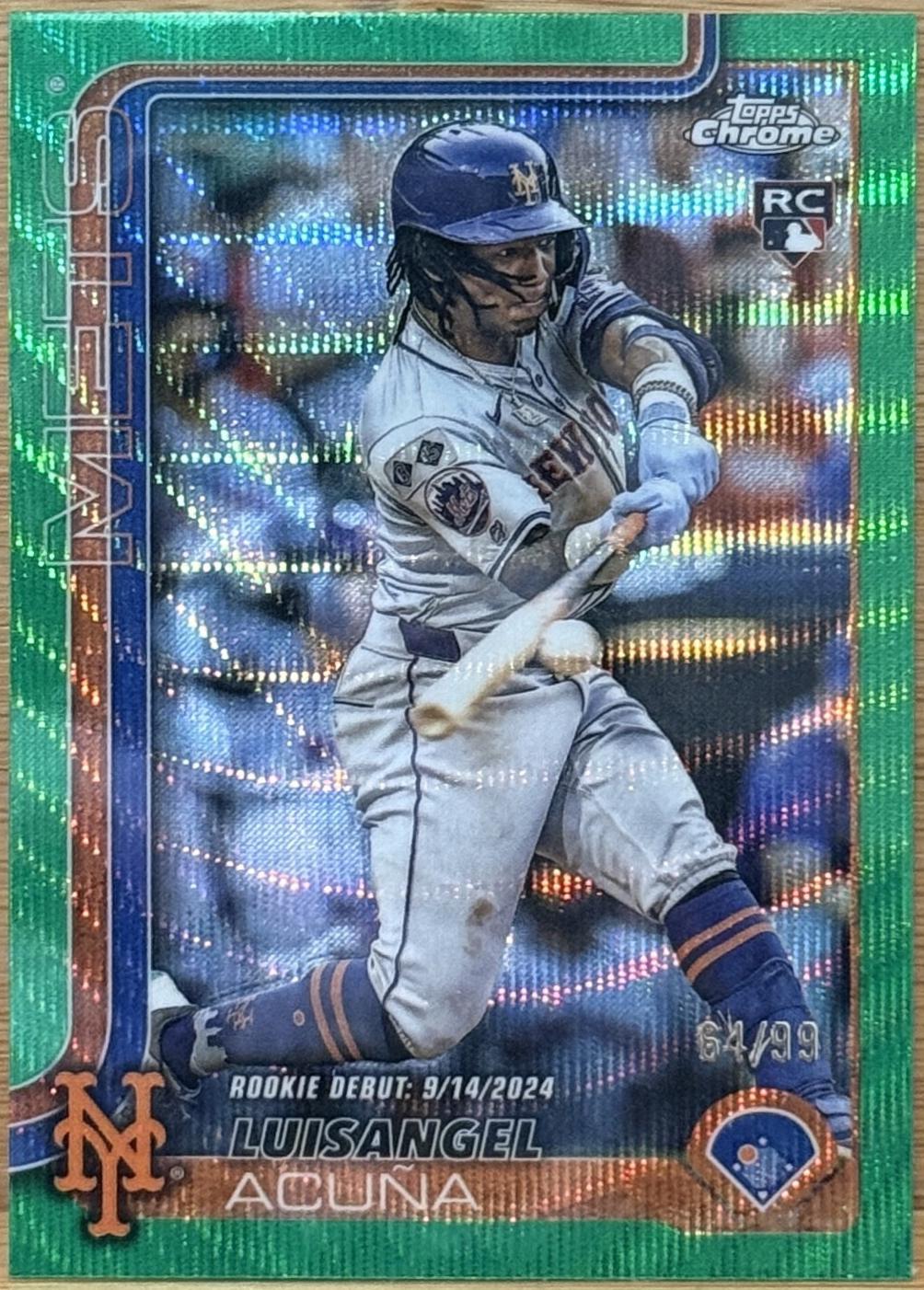 Luisangel Acuna [Green Wave Refractor] #USC53