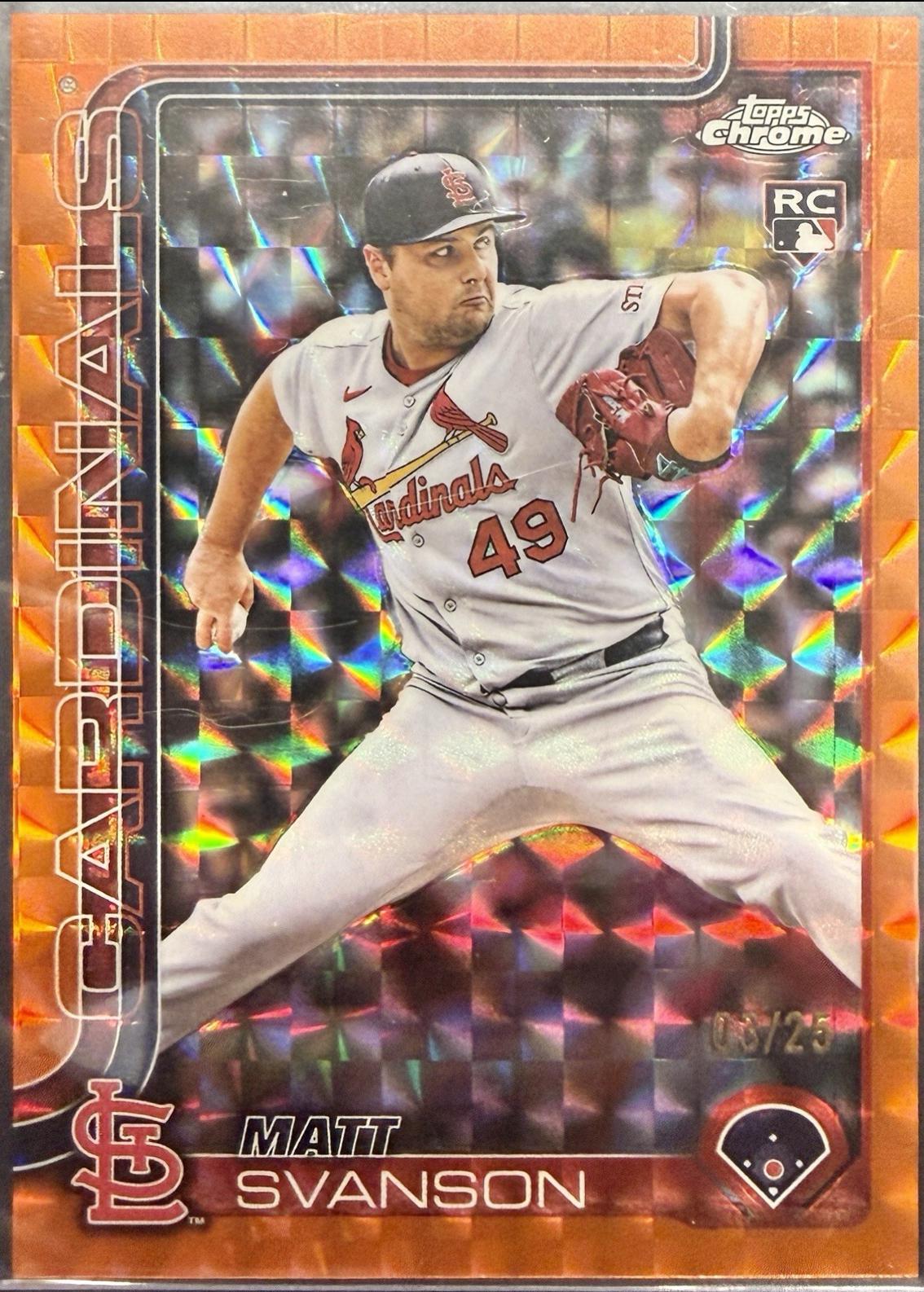 Matt Svanson [Orange Geometric Refractor] #USC5