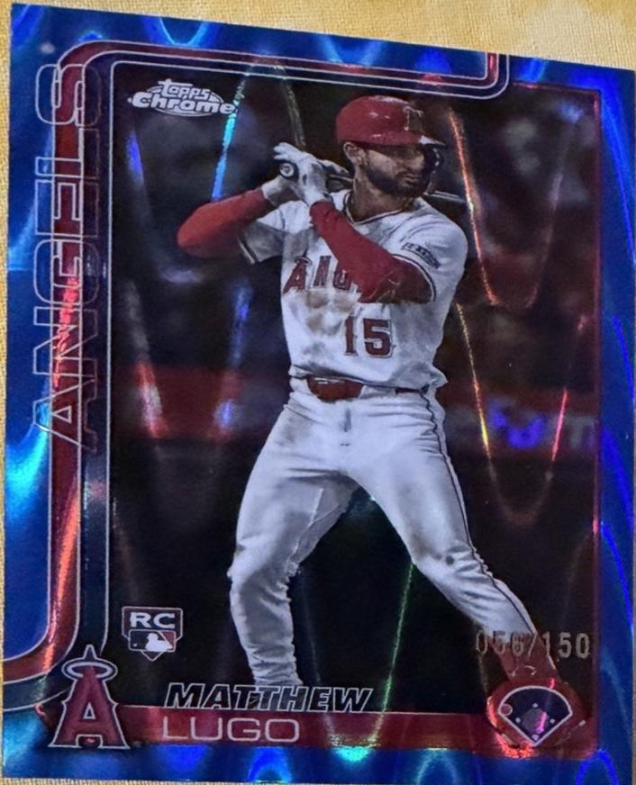 Matthew Lugo [Blue Lava Refractor] #USC166