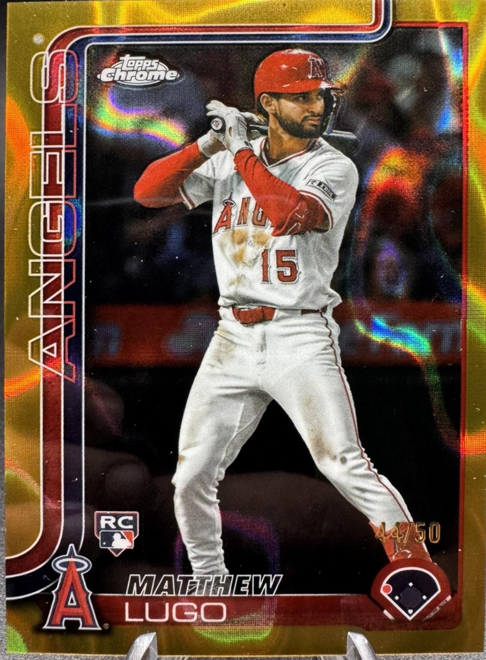 Matthew Lugo [Gold Lava Refractor] #USC166