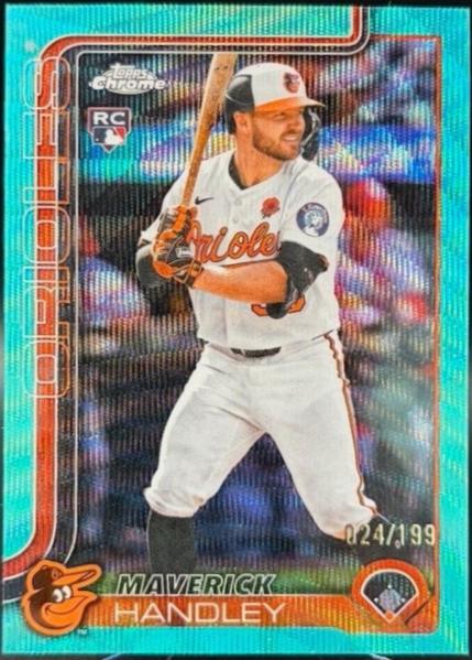 Maverick Handley [Aqua Wave Refractor] #USC58