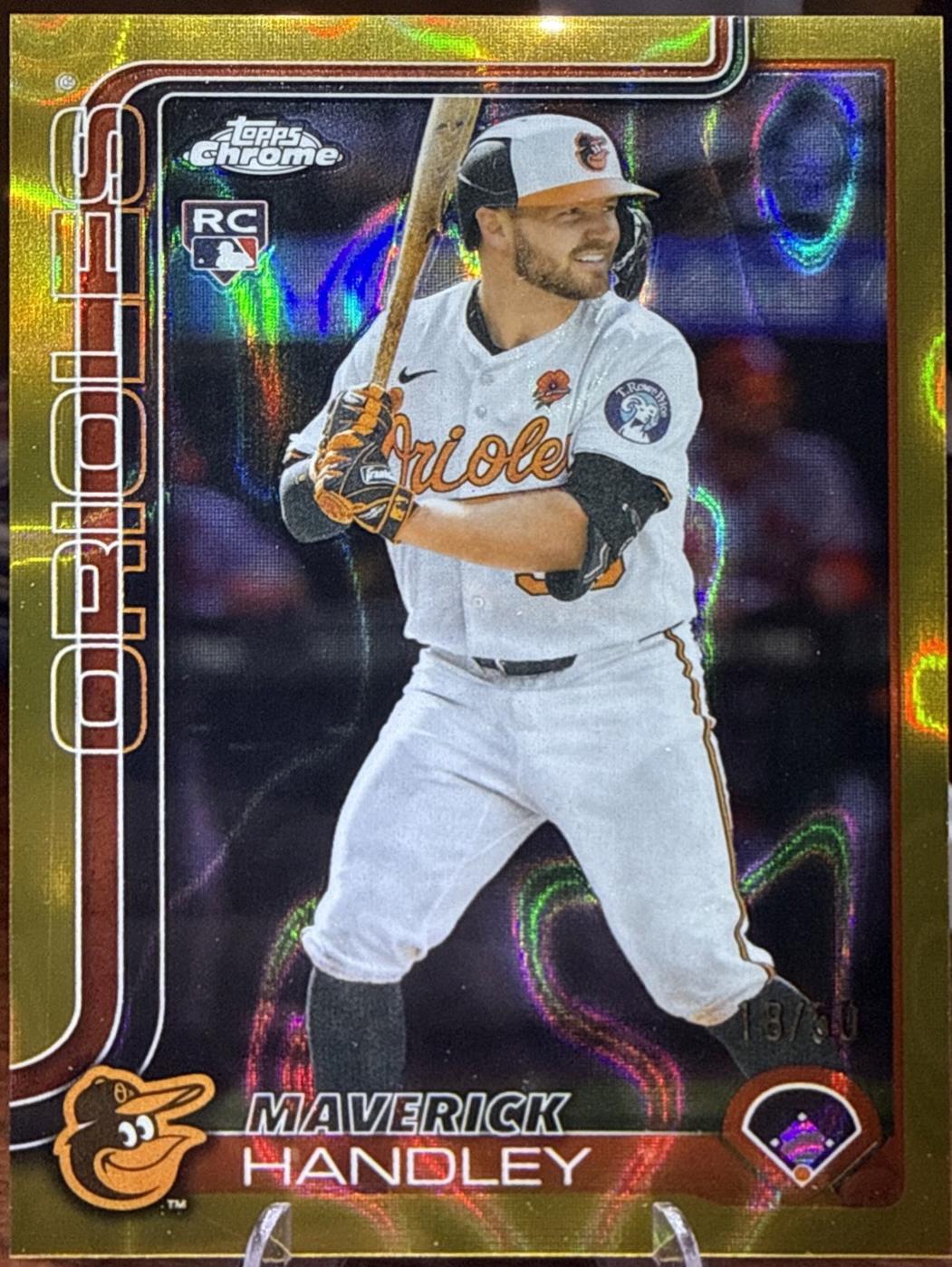 Maverick Handley [Gold Lava Refractor] #USC58