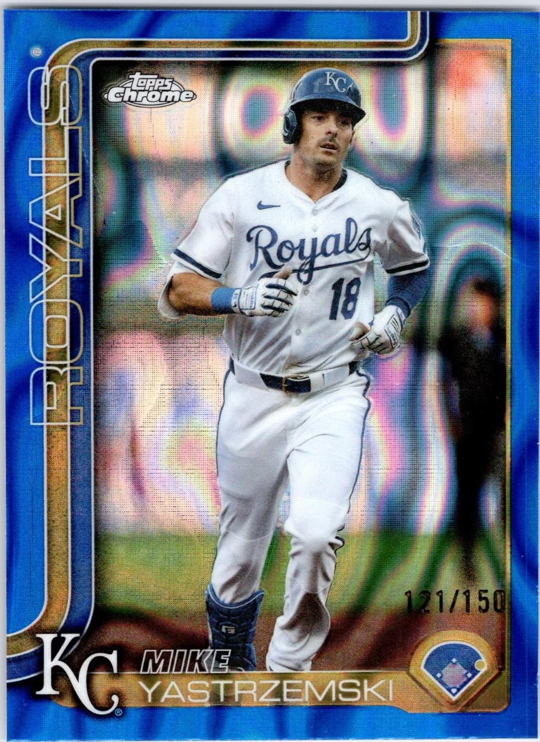 Mike Yastrzemski [Blue Lava Refractor] #USC44