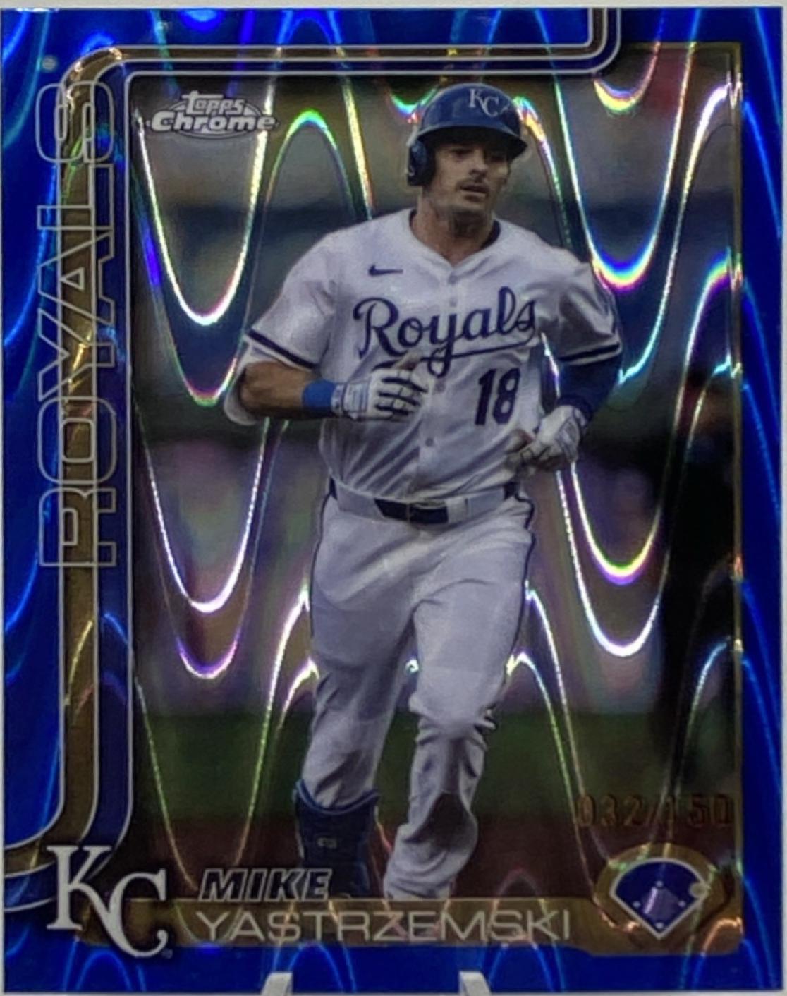 Mike Yastrzemski [Blue RayWave] #USC44