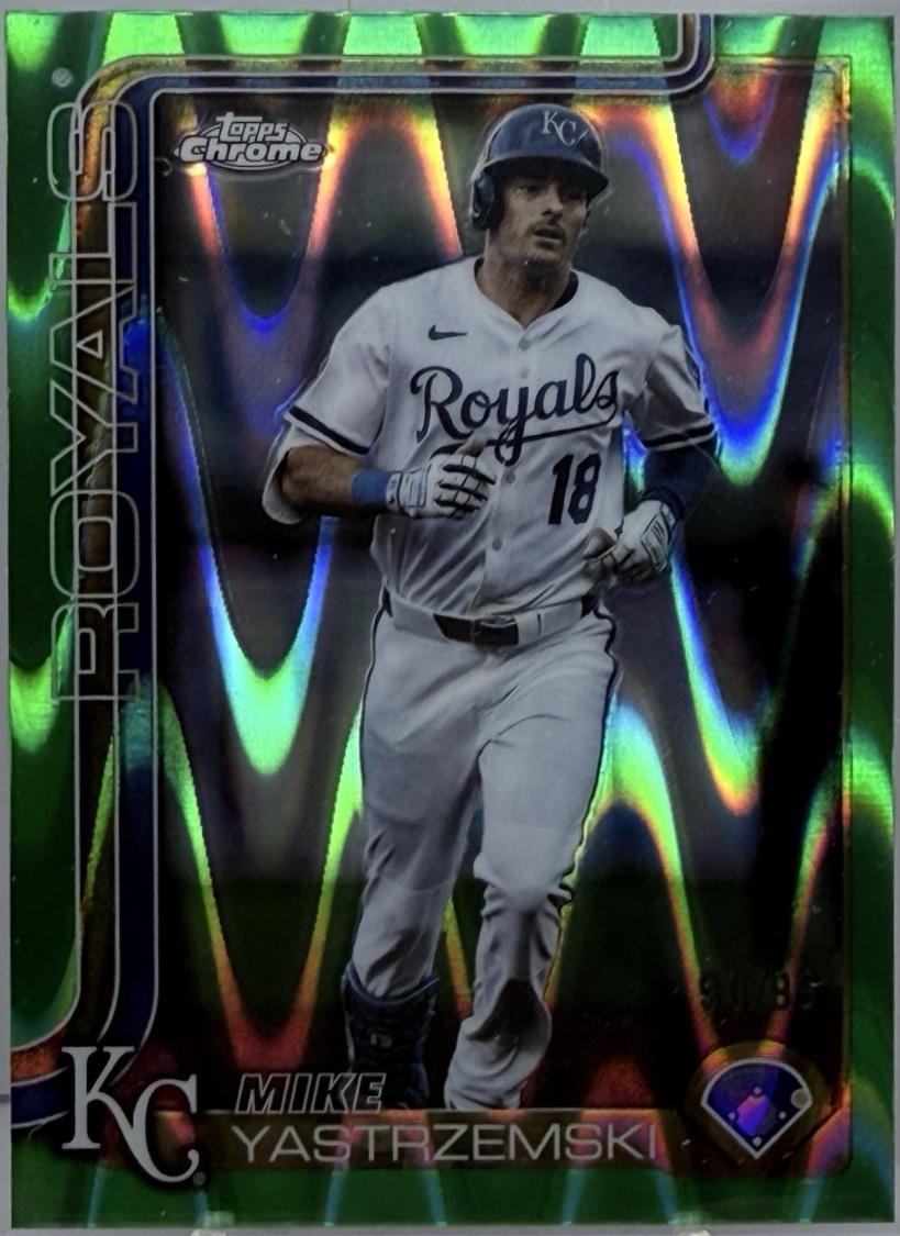 Mike Yastrzemski [Green Refractor] #USC44