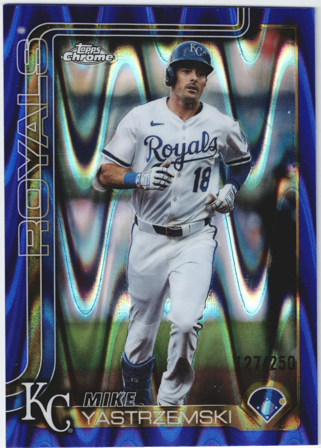 Mike Yastrzemski [Purple RayWave] #USC44