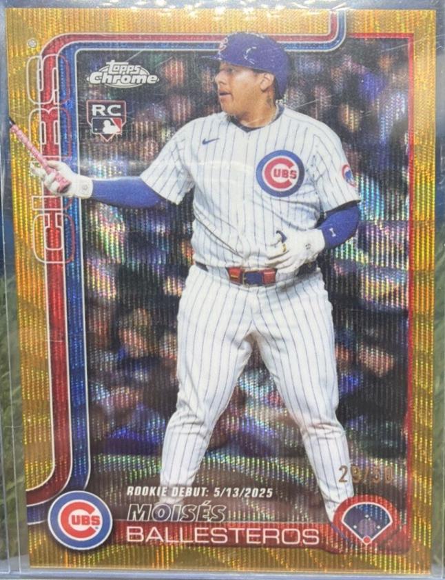 Moises Ballesteros [Gold Wave Refractor] #USC7