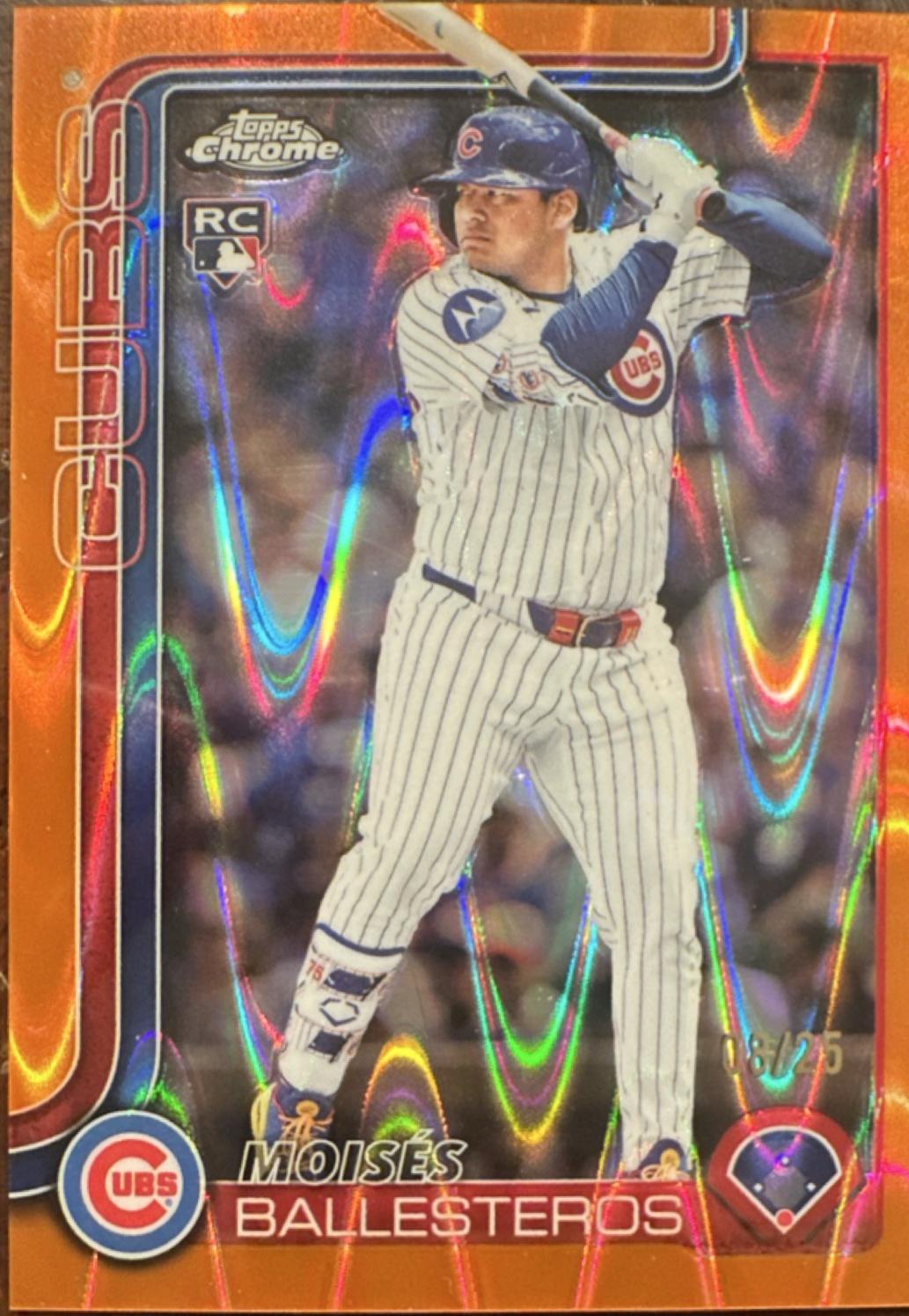 Moises Ballesteros [Orange Lava Refractor] #USC93