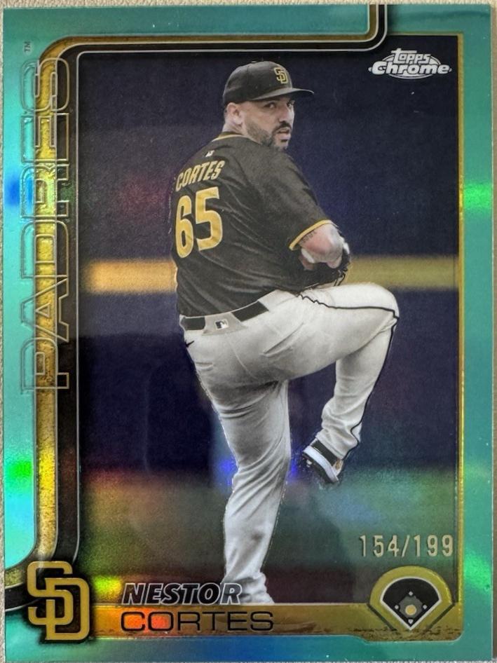 Nestor Cortes [Aqua Refractor] #USC130