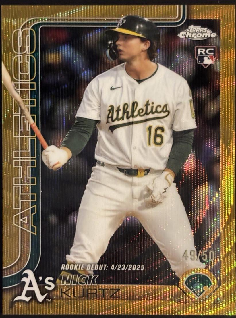 Nick Kurtz [Gold Wave Refractor] #USC180
