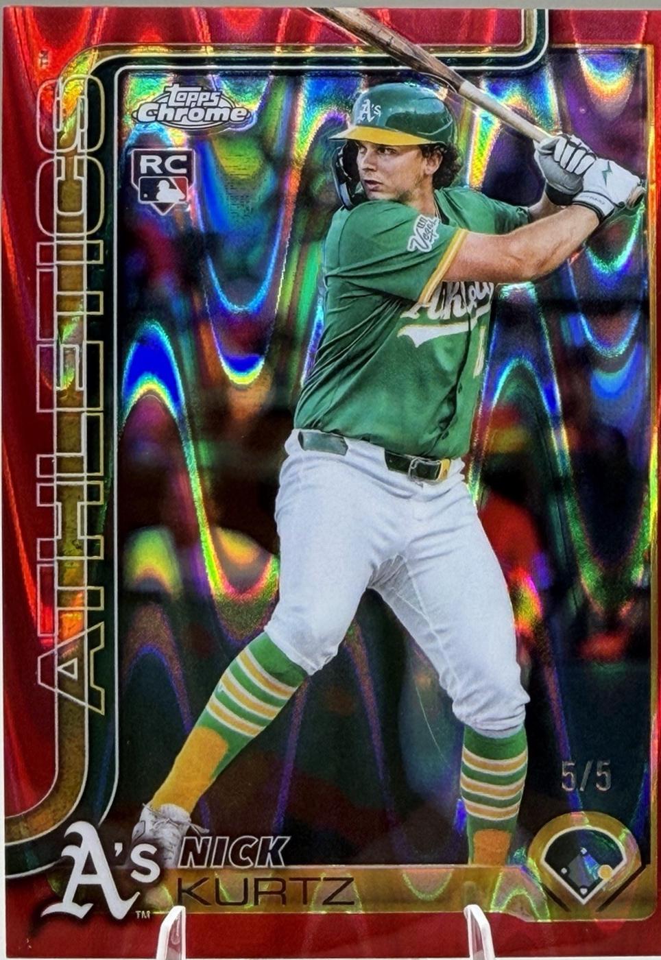 Nick Kurtz [Red Lava Refractor] #USC178