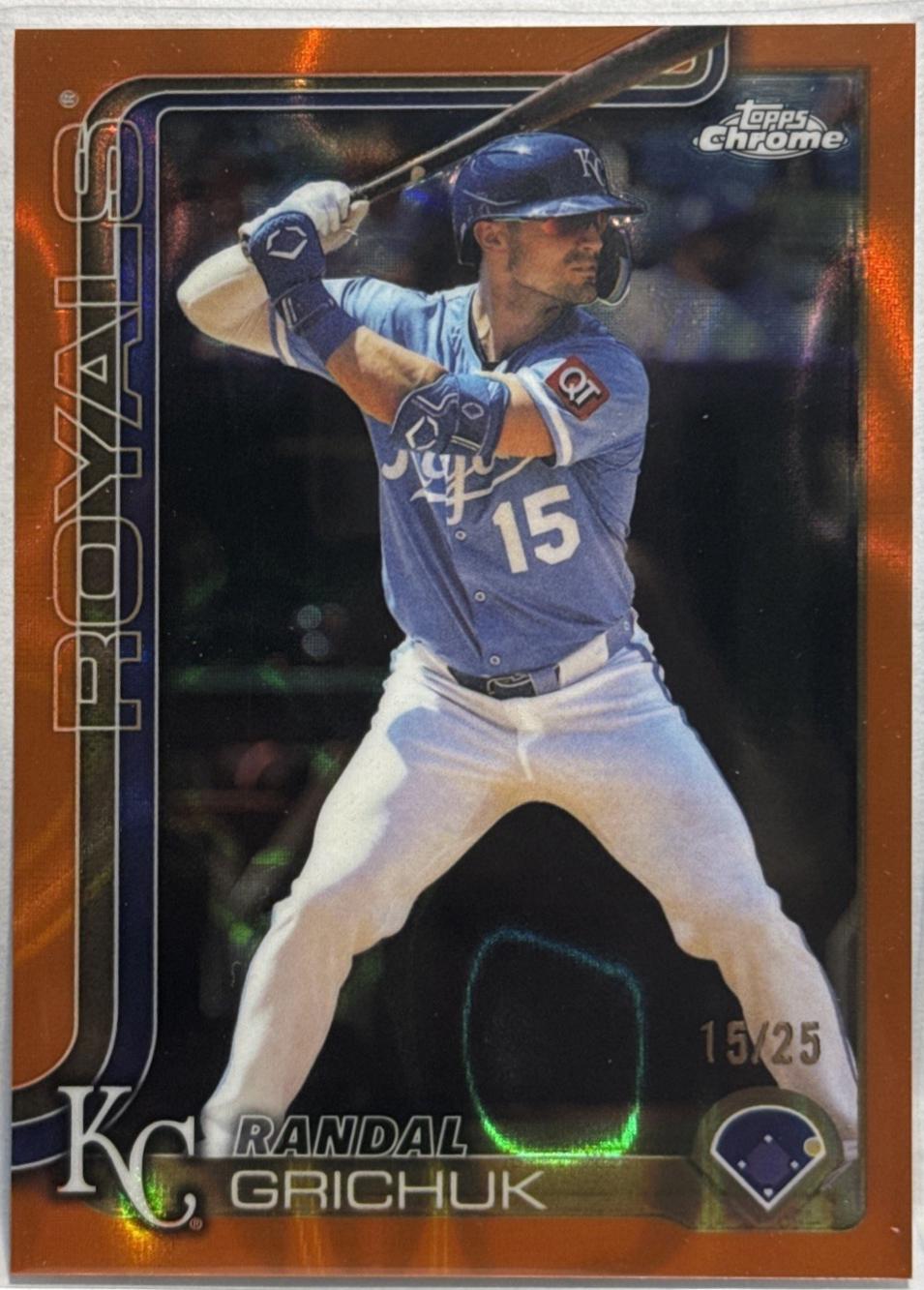 Randal Grichuk [Orange Lava Refractor] #USC158