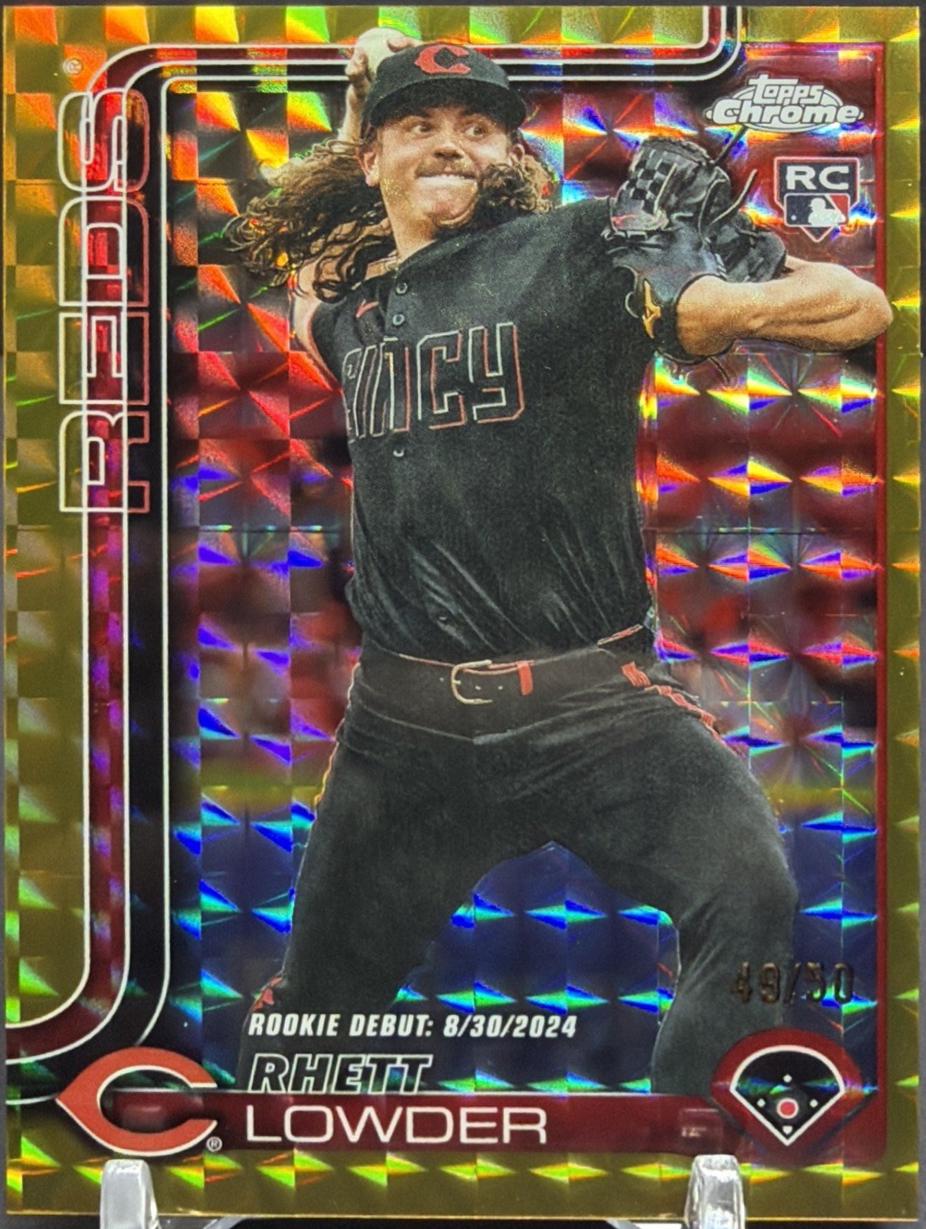 Rhett Lowder [Gold Geometric Refractor] #USC110