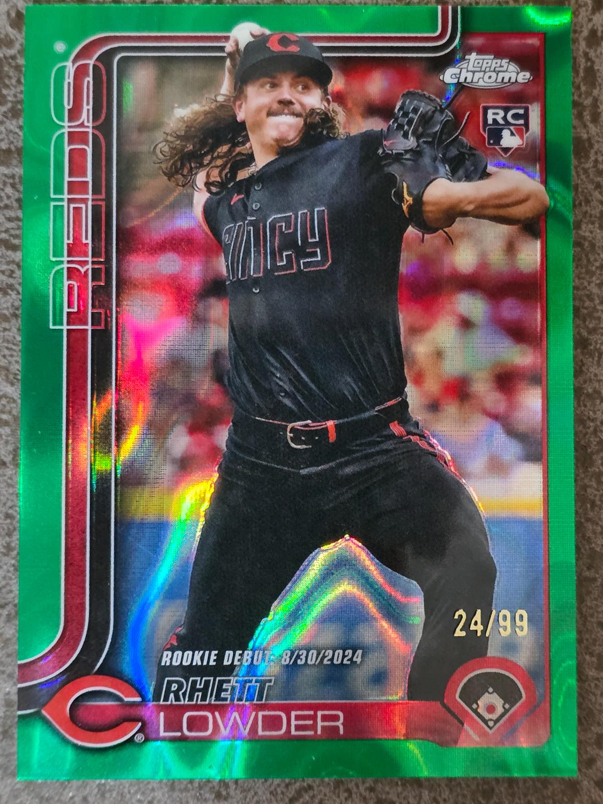 Rhett Lowder [Green Lava Refractor] #USC110
