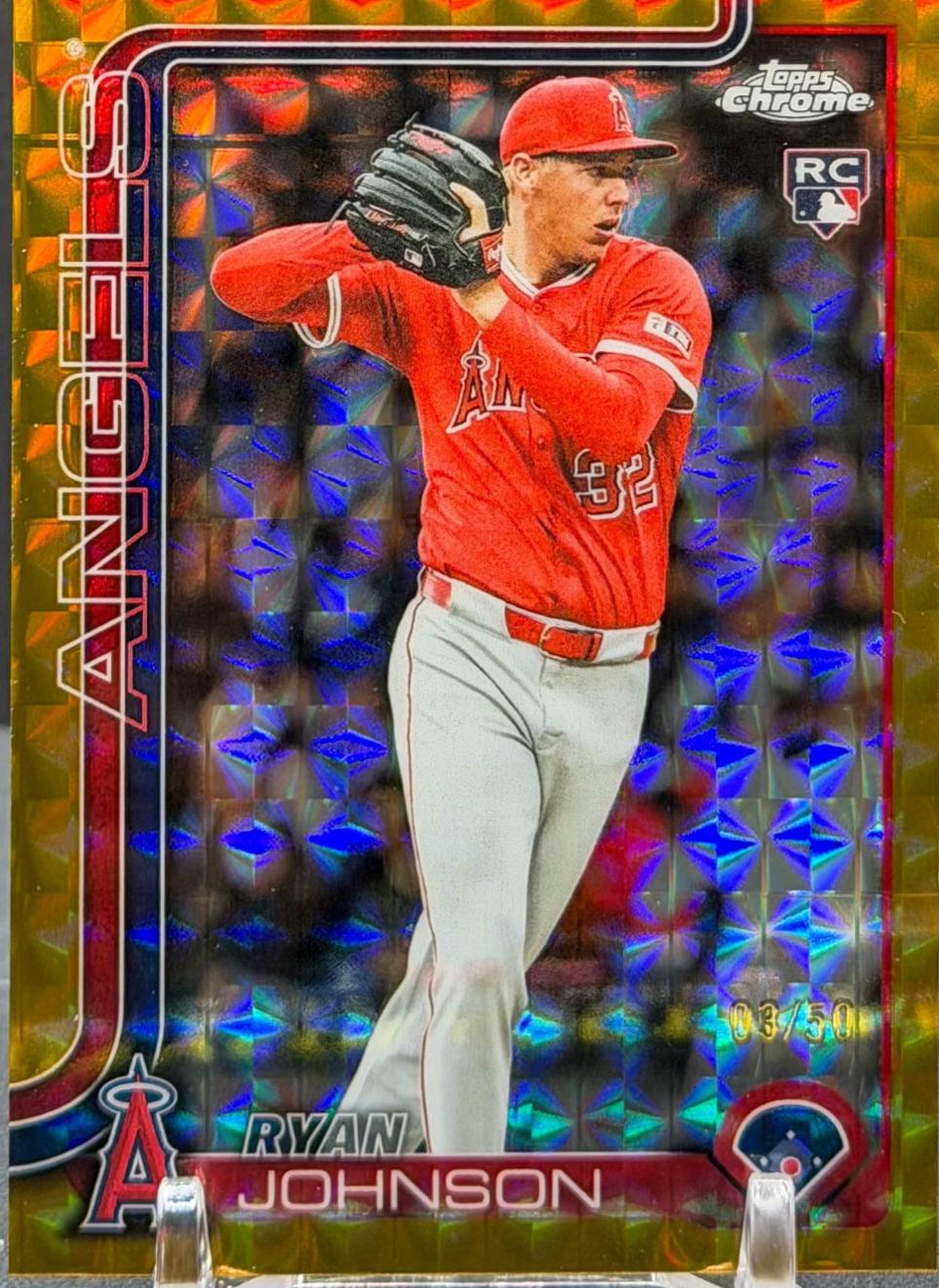 Ryan Johnson [Gold Geometric Refractor] #USC116