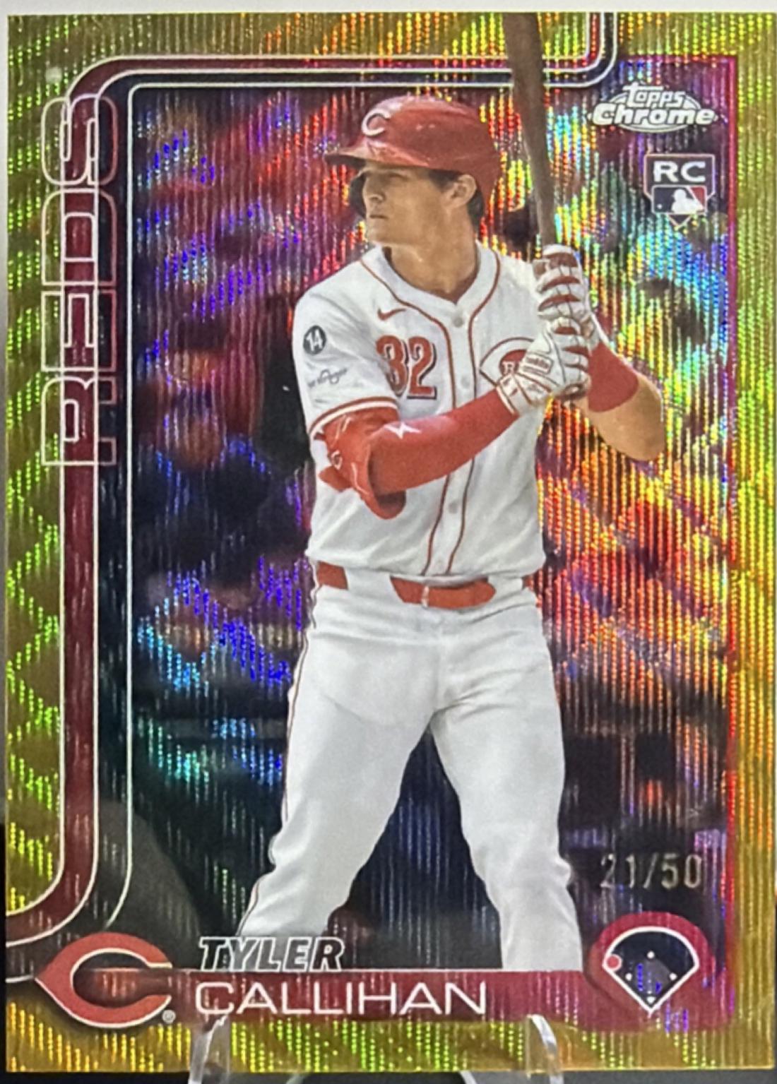 Tyler Callihan [Gold Wave Refractor] #USC156