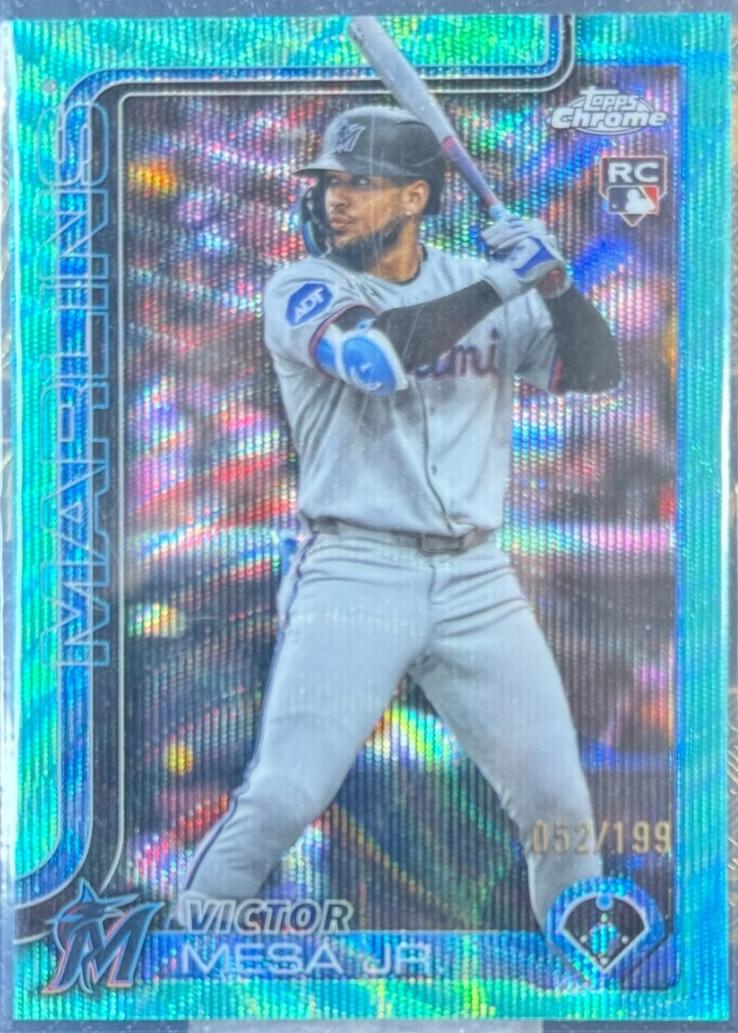 Victor Mesa Jr. [Aqua Wave Refractor] #USC4