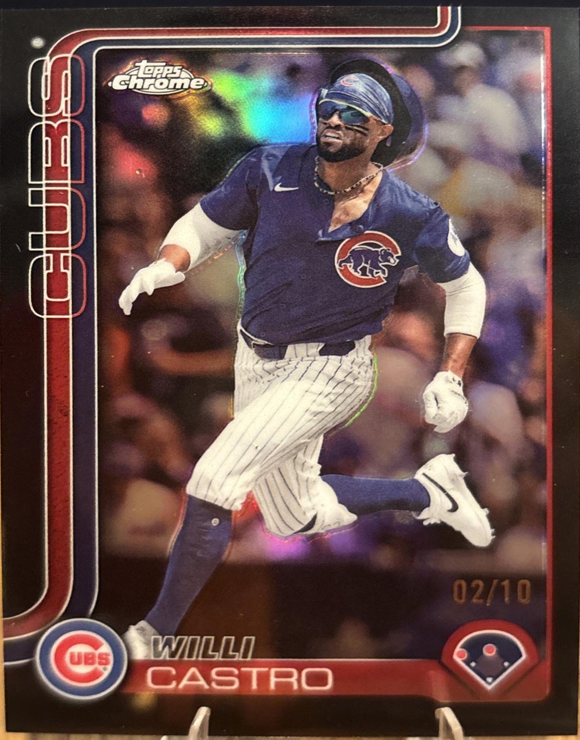 Willi Castro [Black Refractor] #USC67