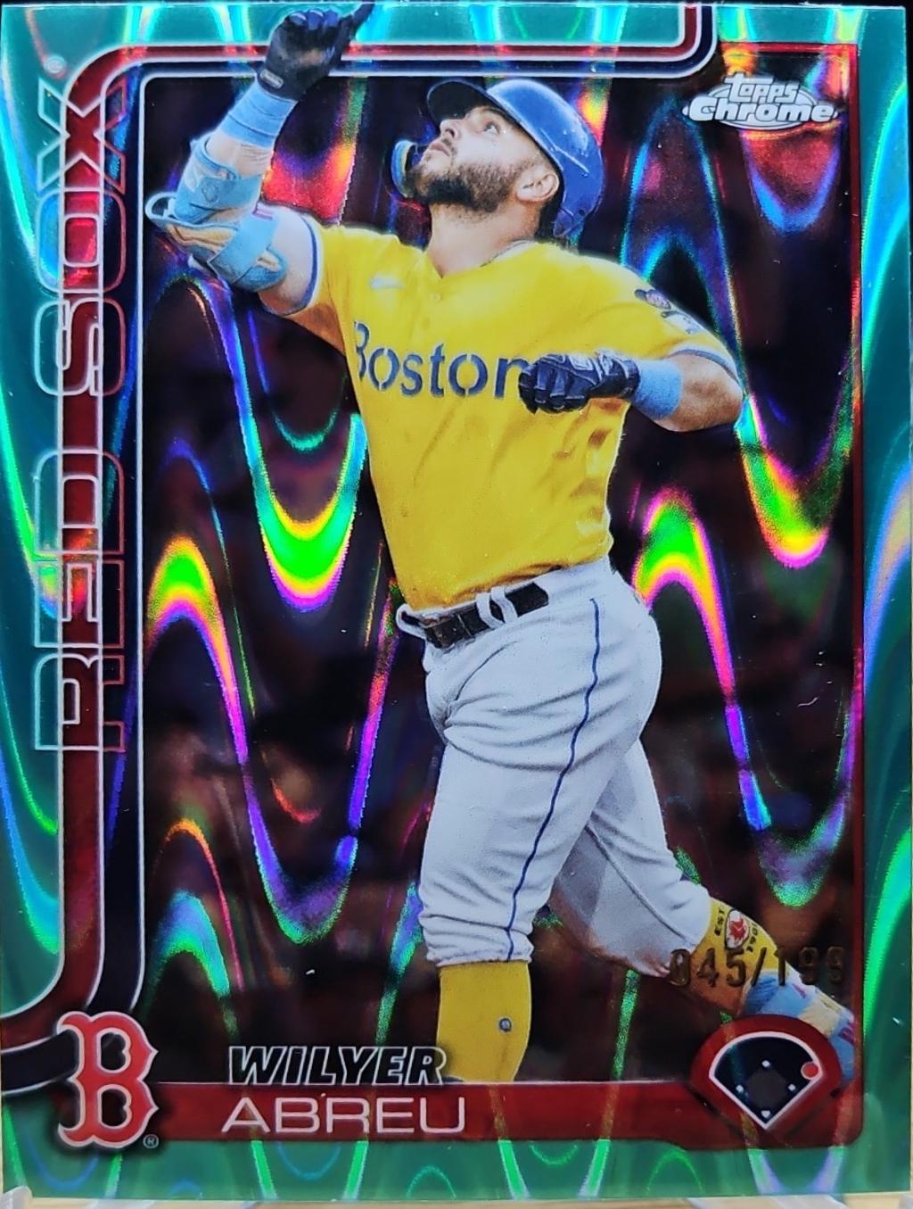 Wilyer Abreu [Aqua RayWave Refractor] #USC118